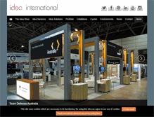 Tablet Screenshot of idea-intl.com